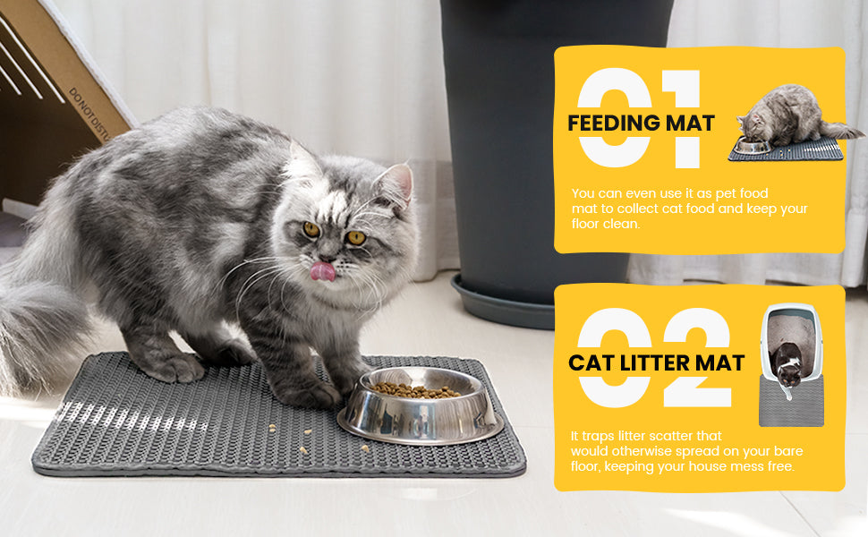 Double Layer Cat Litter Mat
