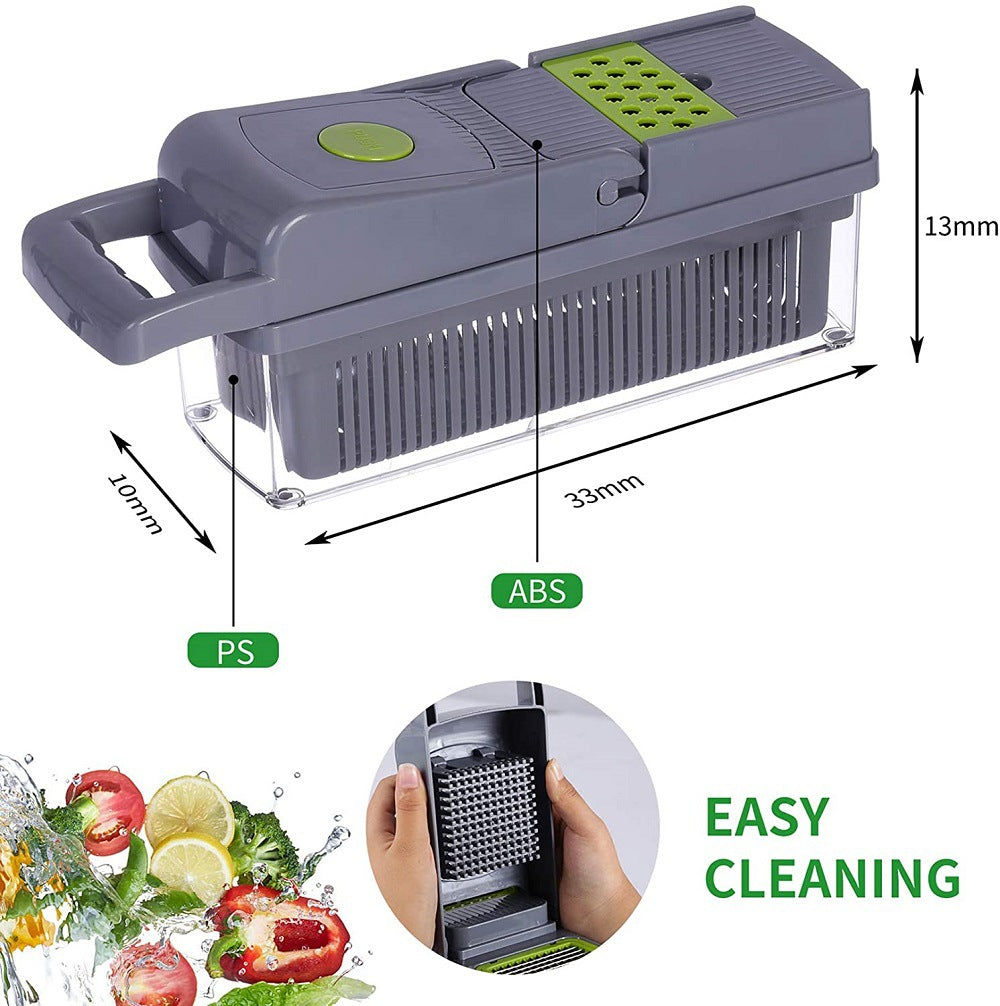 Multi-functional Vegetable Chopper & Slicer