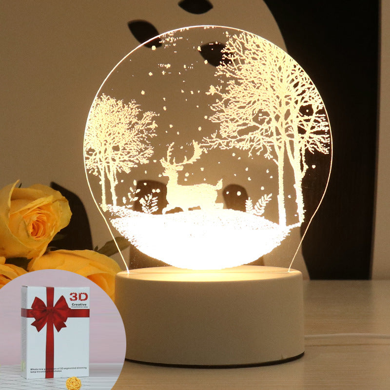 3D Creative Acrylic Lamp