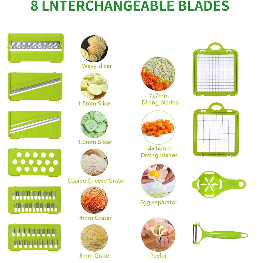 Multi-functional Vegetable Chopper & Slicer