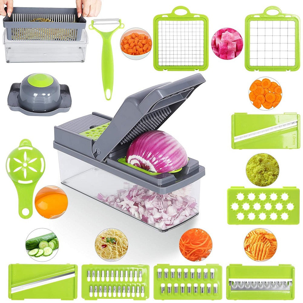 Multi-functional Vegetable Chopper & Slicer