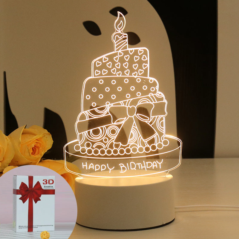 3D Creative Acrylic Lamp