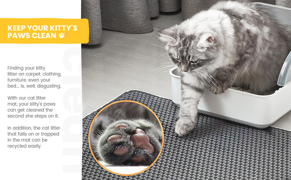 Double Layer Cat Litter Mat