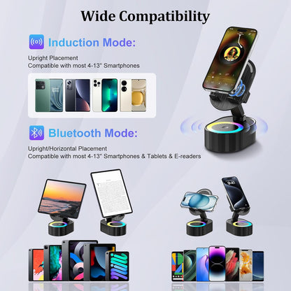 Smart Induction Wireless Bluetooth Speaker